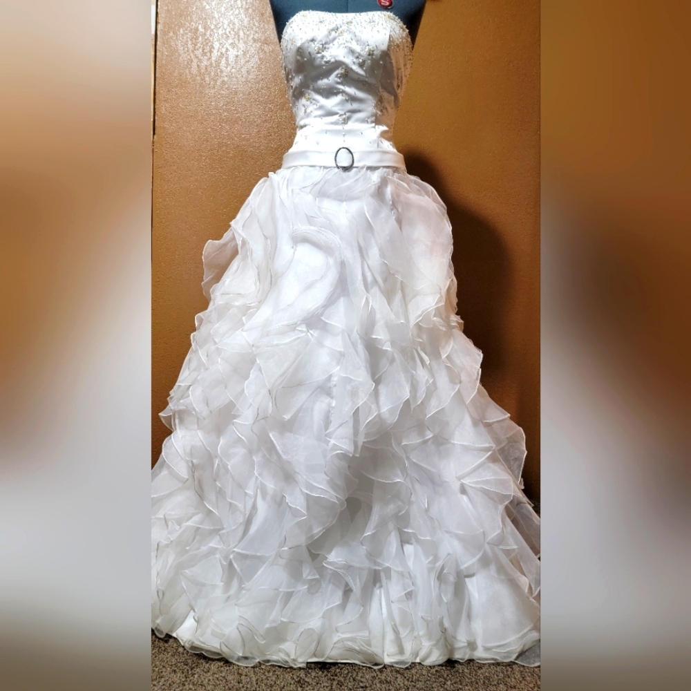 Formal length corset back dress